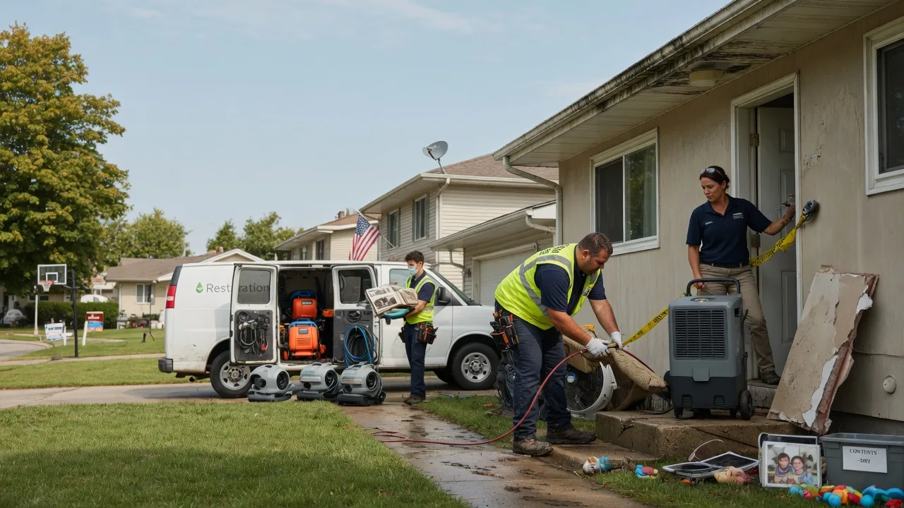 Water Damage Restoration in Arlington, IL near me